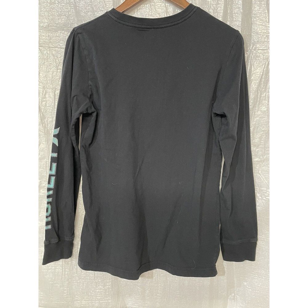 Hurley Kids Black Long Sleeve Graphic T Shirt‎ XL 13 15 YRS - Picture 5 of 6